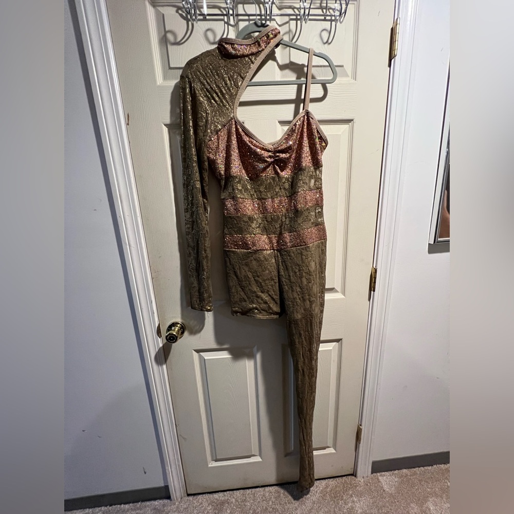 Biketard/Unitard Dance Costume | Adult XL